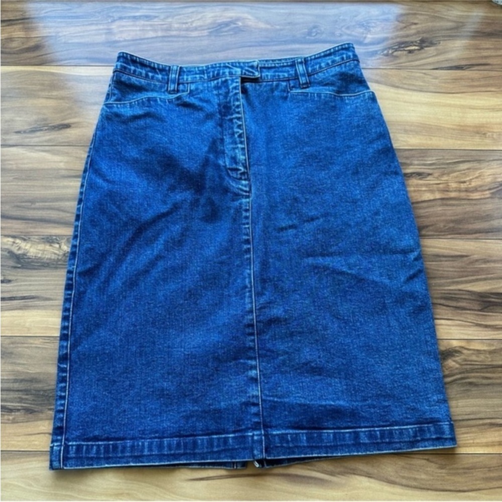 Lauren Ralph Lauren pencil denim skirt 4